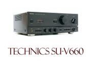 Technics Beast Su-v660 Powerhouse Class A Amplifier With Dual Moving Coil And Moving Magnet Phono Stage