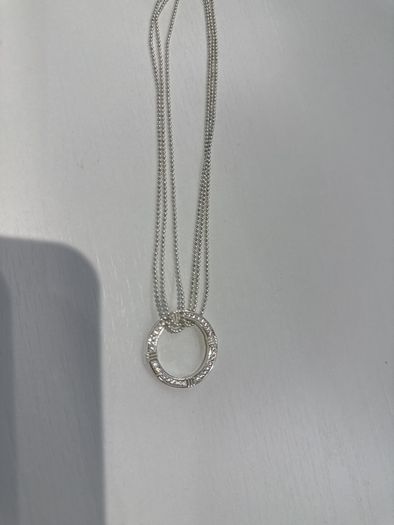 Newbridge silver glasses holder on long chain never worn