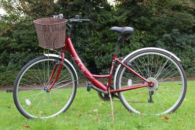 Apollo Cafe Ladies City Bike 6 Speed Large Basket 28 inch Wheels