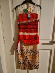 Moana Disney costume 7-8 years