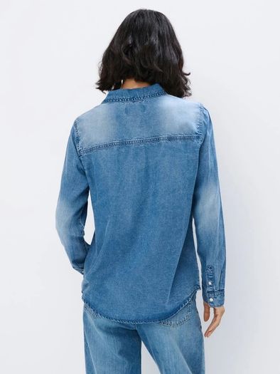 Jeans look shirt size fits xs s m never worn