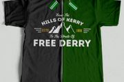 Free Derry T-Shirt (Small to 5XL)