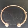 Pandora bangle bracelet 14k rose gold plated Image 2