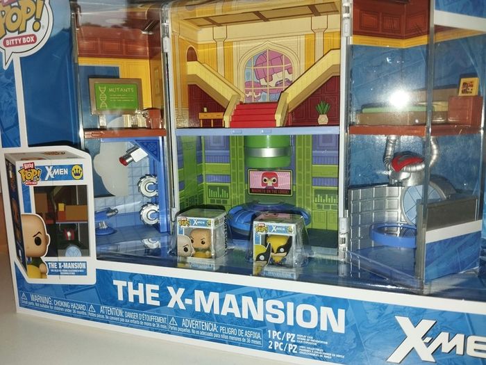 Funko Bitty Pop X-men  The X-mansion