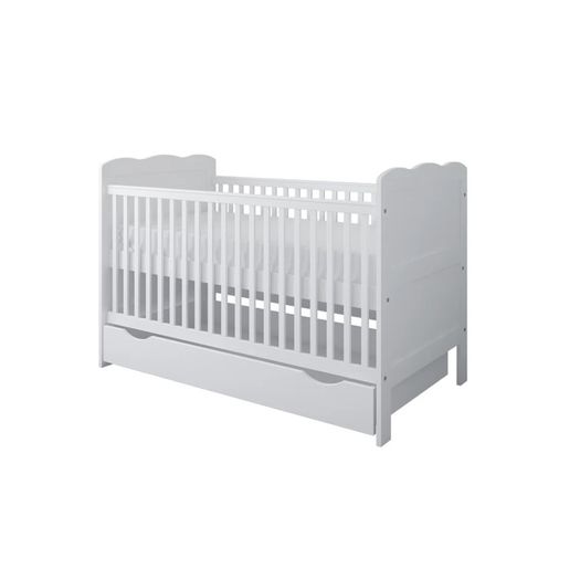 3-in-1 Convertible Cot Bed with Storage