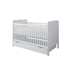 3-in-1 Convertible Cot Bed with Storage