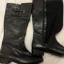 Black Leather Boots Image 2