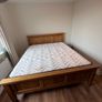 Superking Bedframe and Mattress Image 2