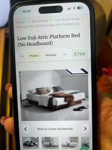 Japanese style bed -King size
