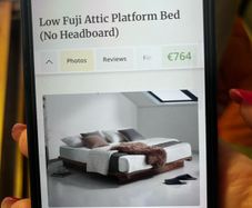 Japanese style bed -King size