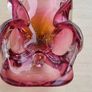 Czech Art Glass Bowl by Josef Hospodka, Chribska Glasswork, 1960 Image 4