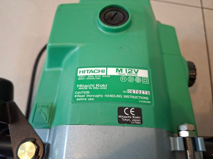 Hitachi M 12V 1/2" Router 110v