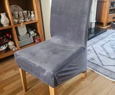 Chair covers grey