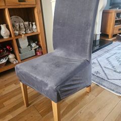 Chair covers grey