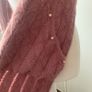 Pink scarf/ shawl with pockets Image 3