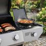 Ibiza Silver Gas BBQ 4/1 Burner Powerhouse Image 5