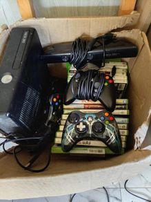 xbox 360 games joy pads and Kinect