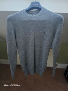 all Saints 100% merino wood jumped Size S