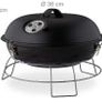 Portable Kettle BBQ Picnic Grill with Lid Image 4