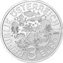 Austria 3 Euro Coin Complete Set 2022-2025 Marine Life Series. 12 Coins. (In Capsules) Image 2