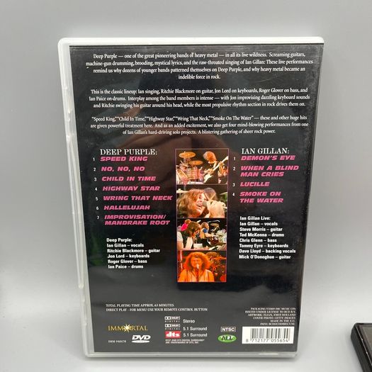 Deep Purple - Machine Head - Live at Albert Hall - Live - DVD Bundle VGC
