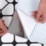 Sticky Back Plastic Self Adhesive Black and White Leaf Wallpaper 29X300cm Vinyl Wrap Stick Waterproof Film Roll for Kitchen Walls Cupboard Furniture Removable DIY Countertops Refurbished Stickers MULTIPLE SIZES AVAILABLE (FREE POSTAGE) Image 2