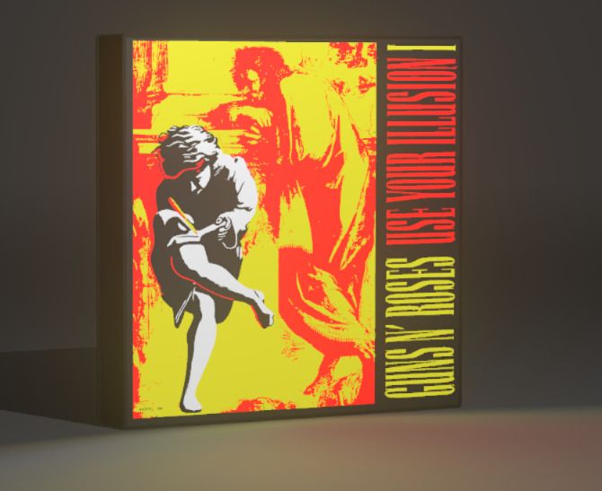 GNR Use Your Illusion 1 Lightbox