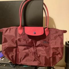 Longchamp le Pliage / large / burgundy/ new