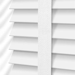 White Venetian blind, 2" WIDE SLATS