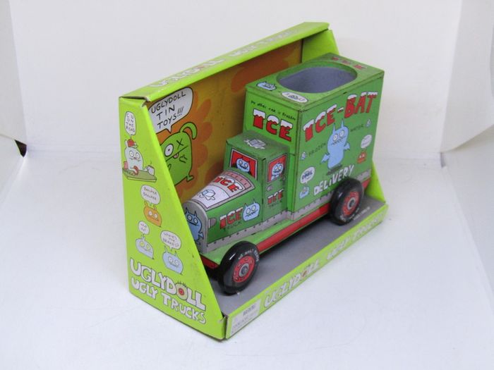 Ugly Dolls Tin Toy Ugly Truck Ice Bat Delivery Pencil Pen Pot