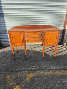 Vintage Wooden Sideboard / Hall Cabinet