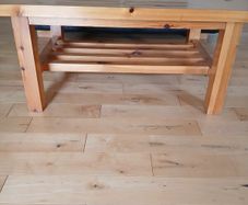 Premium Handmade Solid Hardwood Coffee Table  Immaculate Condition & Built to Last
