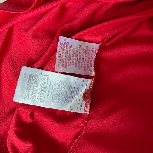 Junior age 13 14 Manchester United red jersey home 2022 2023