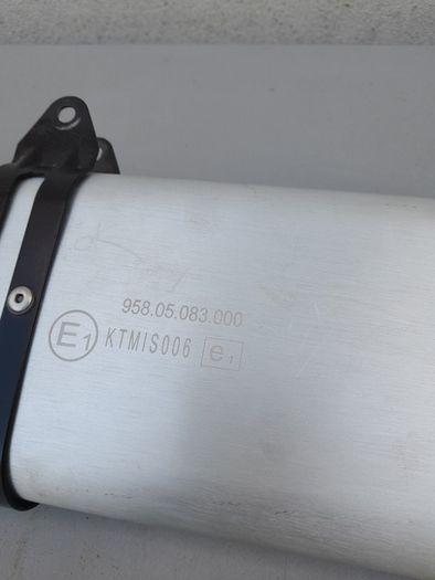 KTM 390 Adventure Muffler