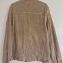 Beige Denim Jacket Image 3