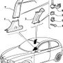 LH B Post Trim (Alfa Romeo 147) Image 2