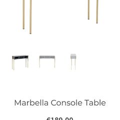 Hall table