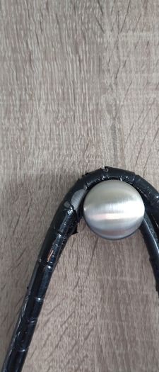 Black lacquered gold bag