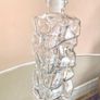 Vintage French Glass Decanter / Carafe, Mid Century, Whitefriars Style Image 6