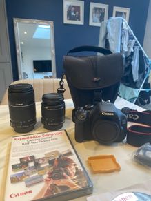 Canon 600D with 2 lens