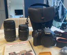 Canon 600D with 2 lens