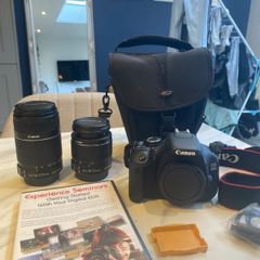 Canon 600D with 2 lens
