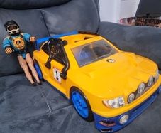 Arctic Action Man Car And Vintage Hasbro Action Man Dirt Biker.1999.