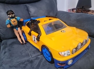 Arctic Action Man Car And Vintage Hasbro Action Man Dirt Biker.1999.