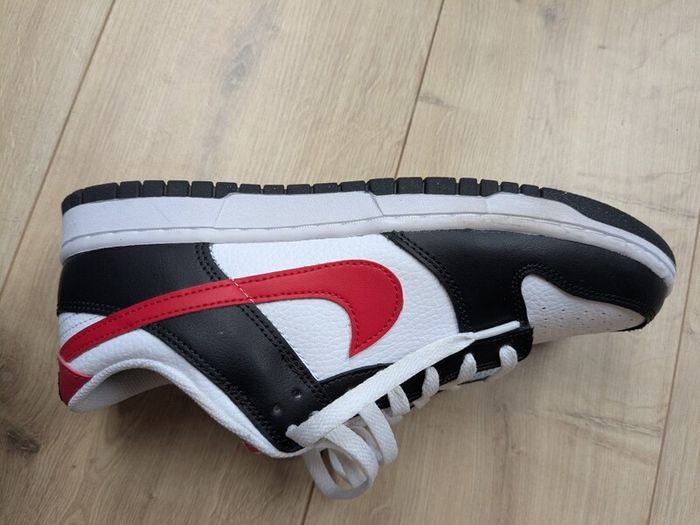 Dunk Low Retro "Red Swoosh Panda" sneakers