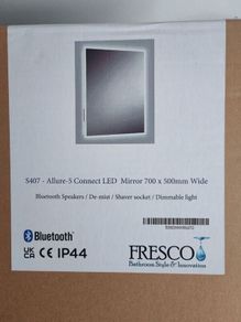 LED mirror with bluetooth