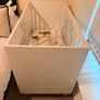 White Wooden Cot Image 3