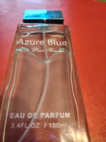 azure blue women farfume