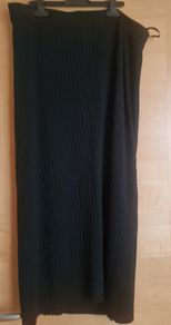 Long Black  pencil skirt with stretch  size large