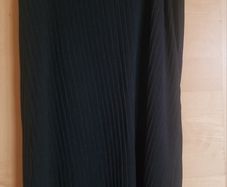 Long Black  pencil skirt with stretch  size large